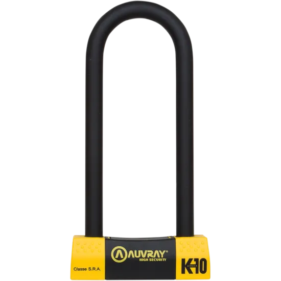 Заключващо устройство AUVRAY U LOCK K 10 85X250 SRA ART4 с Ø18 mm скоба и двоен болт