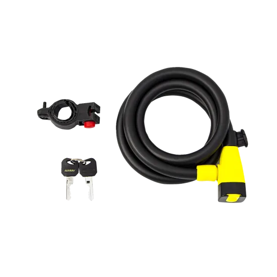 Заключващо устройство AUVRAY Spirole Lock 150 CM D15 с кабел и каучуково покритие