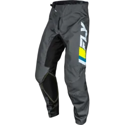 Мотокрос брич FLY RACING Kinetic Prix-Ice Grey/Charcoal/Hi-Vis
