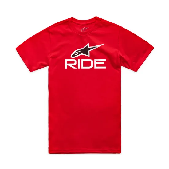 Тениска ALPINESTARS CSF RIDE 4 RD/W/BK - Тениски от марка Alpinestars