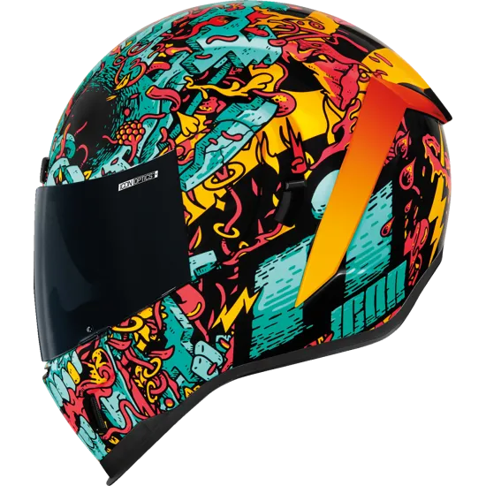 Каска ICON AIRFORM Munchies MIPS® BL с Dark Smoke визьор и Dropshield™