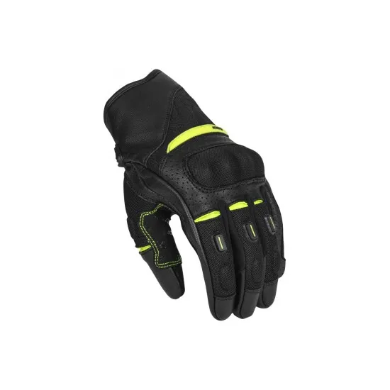 Ръкавици SECA AXIS MESH II FLUO YELLOW - Кожени ръкавици за мотор от марка SECA