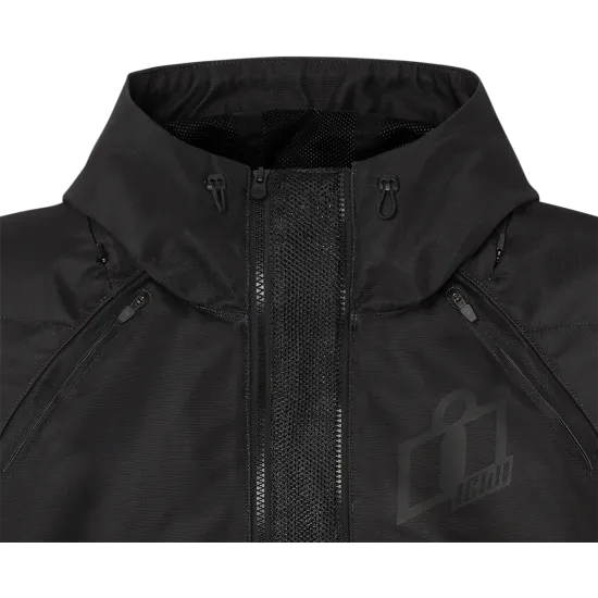 Дамско текстилно мото яке ICON AIRFORM CE BK - Дамски текстилни якета от марка ICON