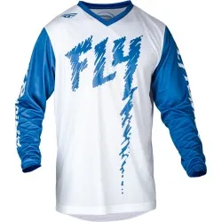 Детска мотокрос блуза FLY RACING F-16 Riding - True Blue/White