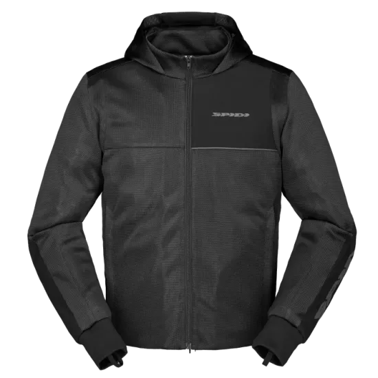 Мото суитшърт SPIDI HOODIE NET BLACK - Суичъри от марка SPIDI