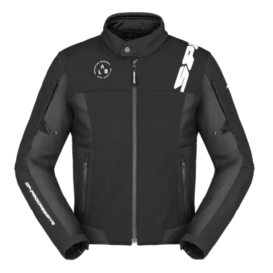 Текстилно мото яке SPIDI CORSA TEX BLACK/WHITE - Текстилни якета от марка SPIDI