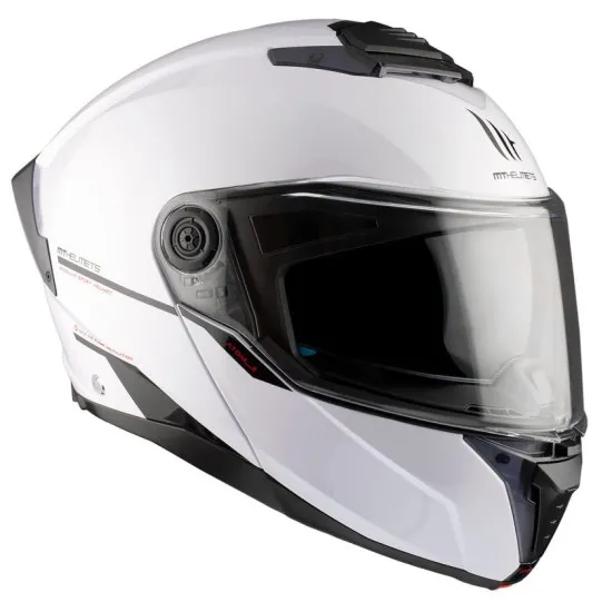 Отваряема каска MT ATOM 2 SV A0 WHITE - Туристически каски от марка MT