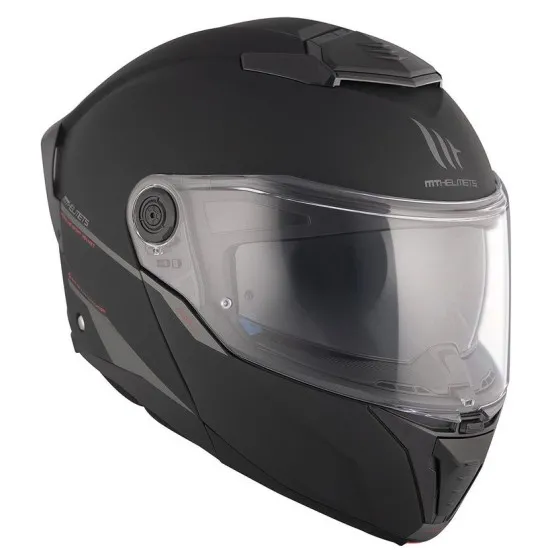 Отваряема каска MT ATOM 2 SV A1 MATT BLACK с модерен дизайн