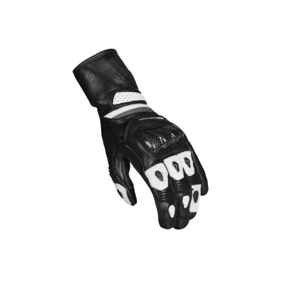 Дамски ръкавици SECA ATOM BLACK/WHITE - Дамски кожени ръкавици от марка SECA