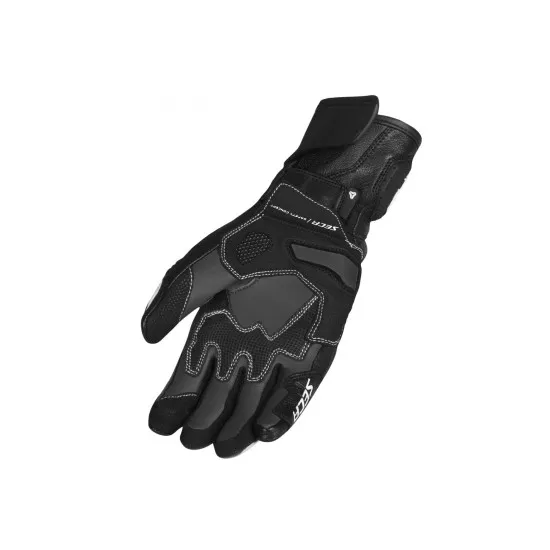Дамски ръкавици SECA ATOM BLACK/WHITE - Дамски кожени ръкавици от марка SECA