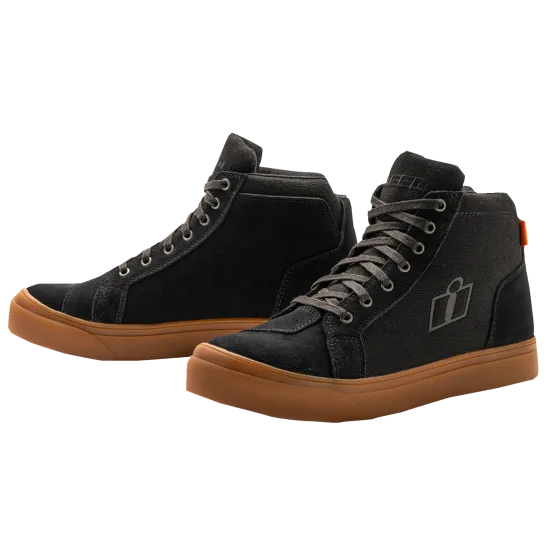 Мото кецове ICON BOOT CARGA CE BLACK - Кецове за мотор от марка ICON