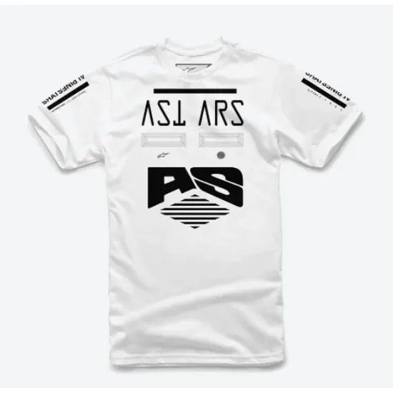 Тениска ALPINESTARS TEE FOUND WHITE - Тениски от марка Alpinestars
