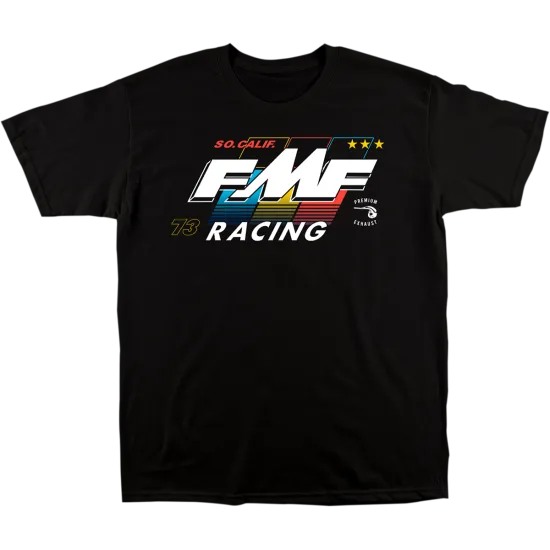 Тениска FMF TEE RETRO BLK - Тениски от марка FMF