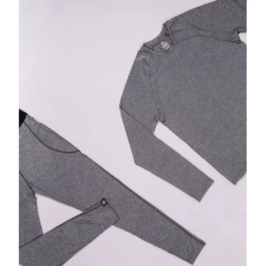 Дамско термо горнище KNOX Mia Dual Active LS Top Grey - Термо бельо от марка Knox