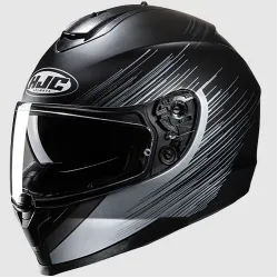 Каска HJC C70N SWAY BLACK/SILVER