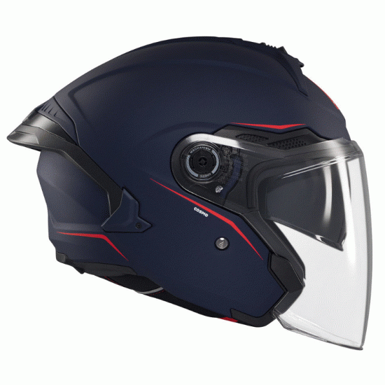 Скутер каска MT COSMO SV SOLID A7 MATT BLUE - Каски за скутер от марка MT