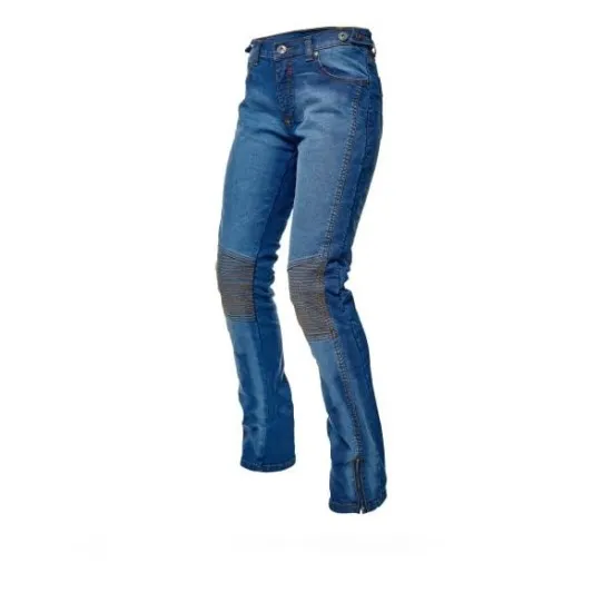 Дамски мото дънки ADRENALINE ROCK LADY PPE BLUE - Дамски мото дънки от марка ADRENALINE