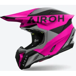 Мотокрос каска AIROH TWIST 3 KING PINK MATT