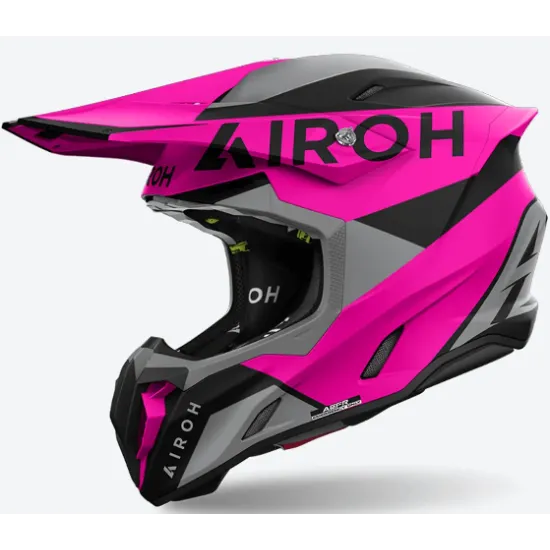 Мотокрос каска AIROH TWIST 3 KING PINK MATT - Мотокрос каски от марка AIROH