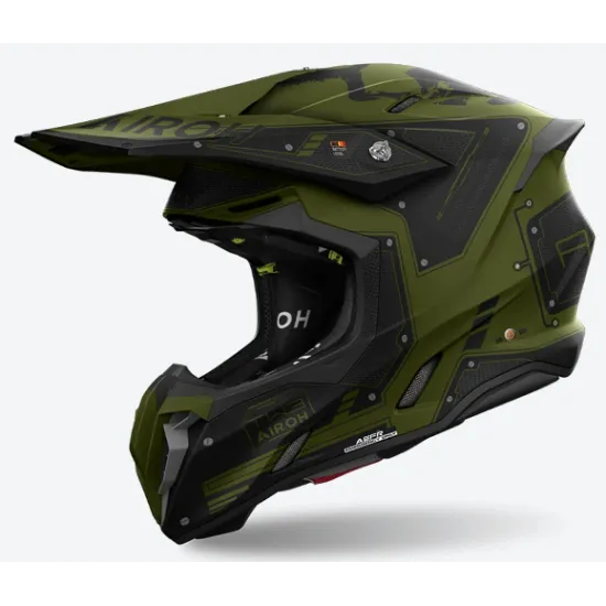 Мотокрос каска AIROH TWIST 3 MILITARY - Мотокрос каски от марка AIROH
