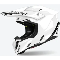 Мотокрос каска AIROH TWIST 3 WHITE GLOSS