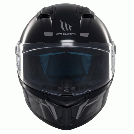 MT STINGER 2 SOLID A11 GLOSS BLACK – каска с HIRP и ECE 22.06 сертификация
