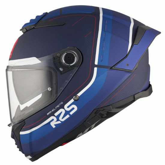 MT THUNDER 4 SV R25 C7 MATT BLUE – каска с Bluetooth съвместимост и ECE 22.06 сертификат