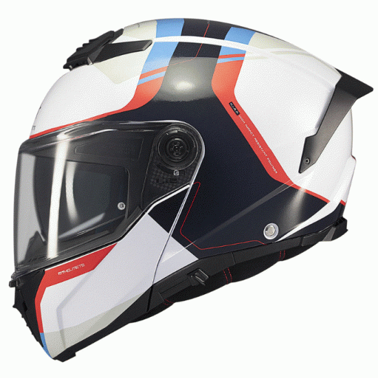 Отваряема каска MT ATOM 2 SV EMALLA C7 GLOSS с гланцов дизайн и Emalla C7 графики