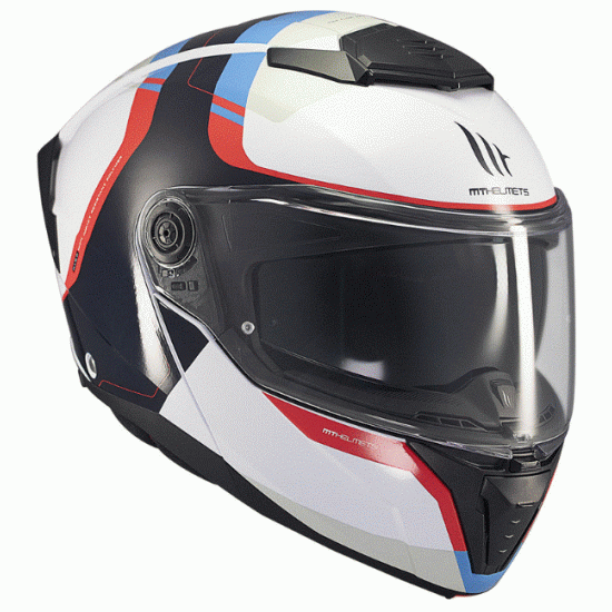 Отваряема каска MT ATOM 2 SV EMALLA C7 GLOSS с гланцов дизайн и Emalla C7 графики