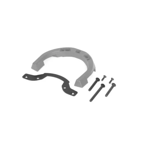 SHAD T011CS клик система със сива пластмасова основа, черна метална скоба и комплект винтове за монтаж