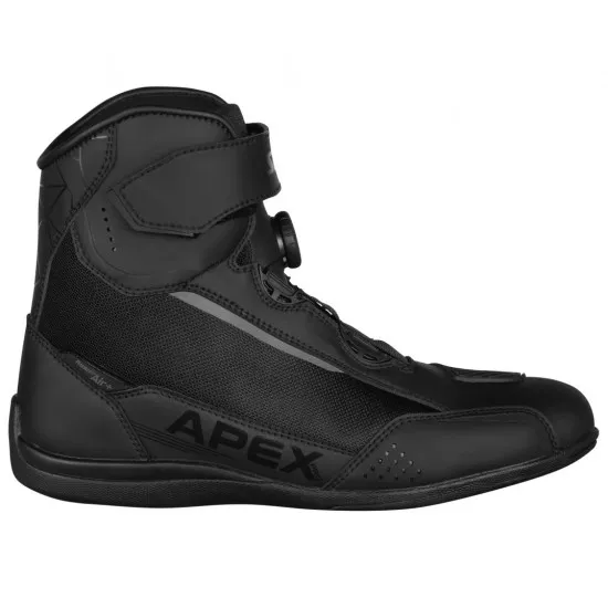 МОТО БОТИ SECA APEX PRO BLACK - мото боти с ATOP® закопчаване и ReflexLite® рефлектори