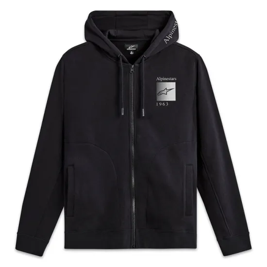 Мото суитшърт ALPINESTARS HOODIE QUEST BLACK - Суичъри от марка Alpinestars