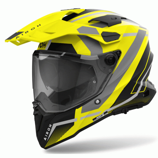 Каска AIROH Commander 2 Mavick Yellow Matt – безопасност, комфорт и стил