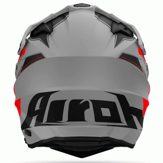 Каска AIROH Commander 2 Reveal Red Fluo Matt – стил, комфорт и безопасност
