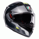 КАСКА AGV K3 SHADE GREY/YELLOW FLUO – Модерен дизайн и безопасност