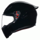AGV K1 S E2206 BLACK GLOSS – елегантна спортна мото каска с аеродинамичен дизайн