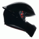 AGV K1 S E2206 BLACK GLOSS – елегантна спортна мото каска с аеродинамичен дизайн