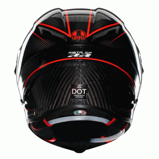 МОТО КАСКА AGV PISTA GP RR PERFORMANTE CARBON/RED