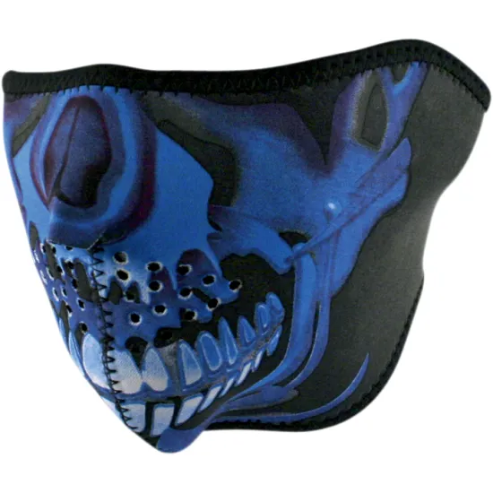 Маска за лице BL CHROME SKULL - Бонета и кърпи от марка ZANheadgear
