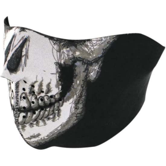 Маска за лице SKULL FACE - Бонета и кърпи от марка ZANheadgear
