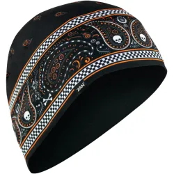 Шапка  SPORTFLEX BANDANA BK/OR