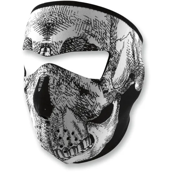 Маска за лице ZAN HEADGEAR SKULL Neoprene Full-Face - Бонета и кърпи от марка ZANheadgear