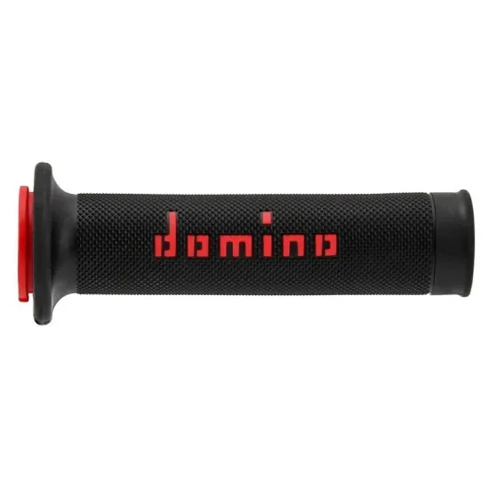 Domino A010 Grips No Waffle червени ръкохватки за мотор