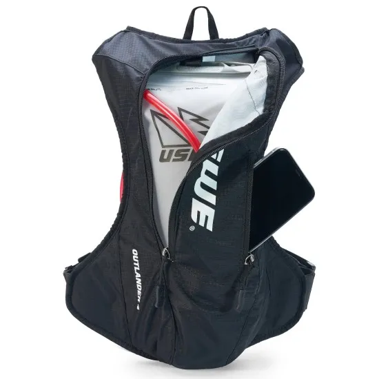 Хидраторна раница USWE Outlander 4L Hydration Pack Black за планинско колоездене и хард ендуро