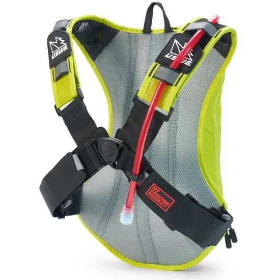 Хидраторна раница USWE Outlander 9L Hydration Pack Crazy Yellow за планинско колоездене и хард ендуро