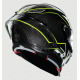 Мото каска AGV PISTA GP RR PERFORMANTE CARBON/YELLOW FLUO с FIM хомологация