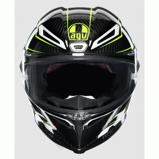 Мото каска AGV PISTA GP RR PERFORMANTE CARBON/YELLOW FLUO с FIM хомологация