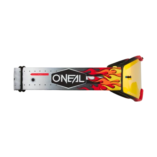 Мотокрос очила O'NEAL B-10 HR MULTI - RADIUM RED V.25 с трислойна пяна и UV защита