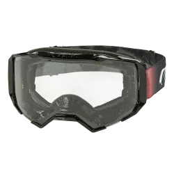 Мотокрос очила O'NEAL B-22 COVERT BLACK/RED - CLEAR