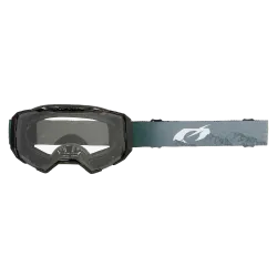 Мотокрос очила O'NEAL B-22 COVERT GRAY/GREEN - CLEAR
